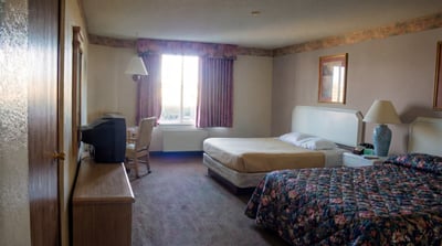 King bedroom with AC